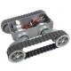 Rover 5 4WD Tracked Chassis with 4encoder grey